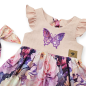 Preview: Kleid Butterfly mit Haarschleife, Größe 110